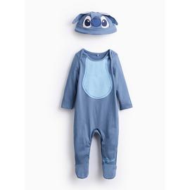 Hallowen Disney Stitch Sleepsuit & Hat Set