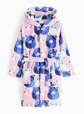 Squishmallows Character Print Fleece Dressing Gown