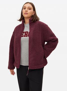 Zip Through Borg Fleece