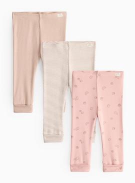 Baby Chino Print Leggings 3 Pack