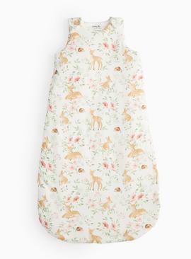 Woodland Deer Print 2.5 Tog Sleeping Bag 0-6 Months