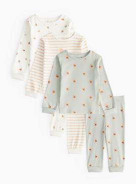 Acorn Printed Pyjama Set 3 Pack 18-24 months