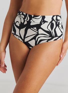 SIMPLY BE Magisculpt Fold Over Classic Bikini Brief Multi