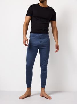 Blue Maximum Warmth Thermal Ribbed Pant