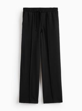 Black Wide Leg Trousers