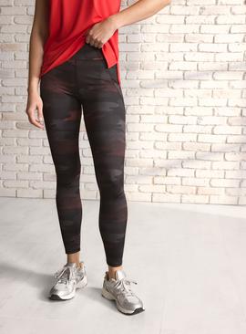 REAKTIV Camo Print High Waisted Everyday Full-Length Legging