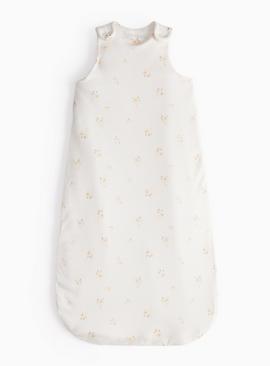 Cream Floral Print 3.5 Tog Sleeping Bag 18-24 months