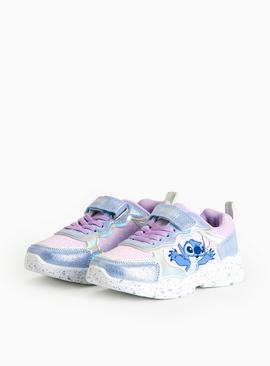 Disney Stitch Lilac Iridescent Chunky Trainers