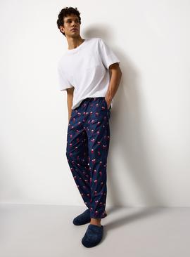 Christmas Printed Pyjama Bottoms 2 Pack