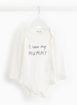 I Love My Mummy Slogan Bodysuit 18-24 months
