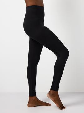 Black Medium Warmth Thermal Leggings