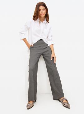 Wide Leg Ponte Trousers