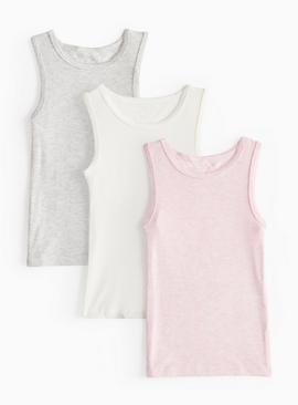 Pointelle Thermal Vests 3 Pack