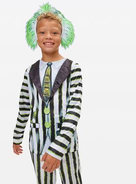 Halloween Beetlejuice Fancy Dress Costume