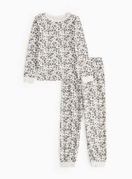 Neutral Leopard Printed Pyjamas