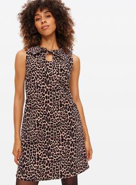 Sleeveless Corduroy Pinafore Dress