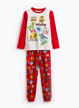Toy Story Red Character Printed Pyjamas