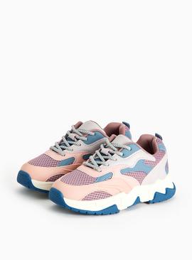 Purple Chunky Soles Trainers