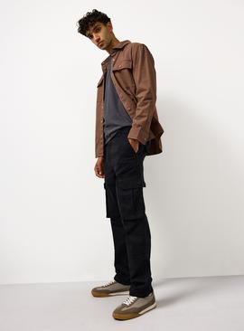 Straight Leg Utility Cargo Trousers