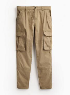 Straight Leg Utility Cargo Trousers