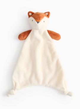 Cream Fox Plush Comforter One Size