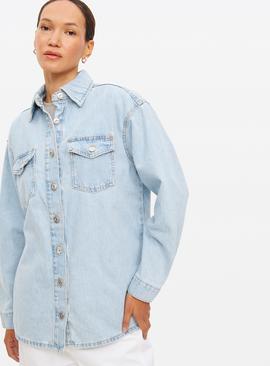 Oversized Denim Shirt