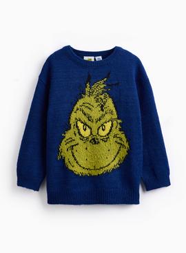 Mini Me Christmas Grinch Character Jumper