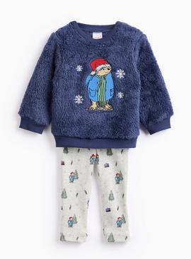 Unisex Paddington Fluffy Top & Leggings Set