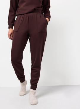 Chocolate Brown Scuba Co-ord Pyjama Bottoms