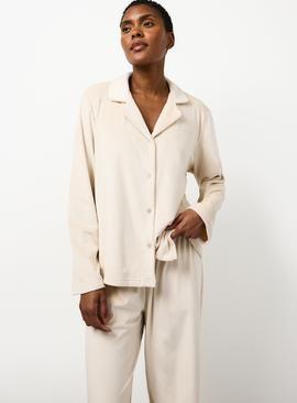 Champagne Velour Traditional Pyjamas