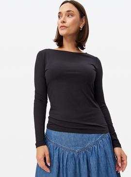 Slim Fit Modal Long Sleeve Top