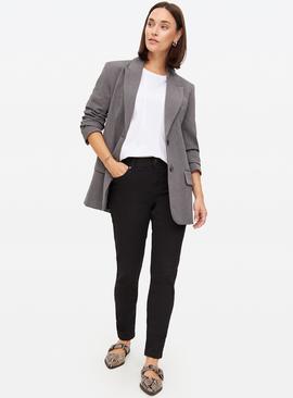 Black Washed Slim Fit Denim Jeans