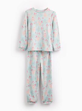 Blue Ballerina Mouse Printed Pyjamas