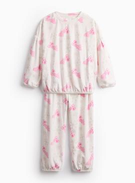 Barbie Christmas Printed Slinky Fleece Pyjamas