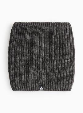 Heat Holders® Charcoal Knitted Thermal Neck Warmer One Size