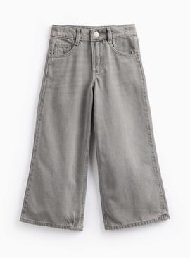 Denim Wide Leg Jeans