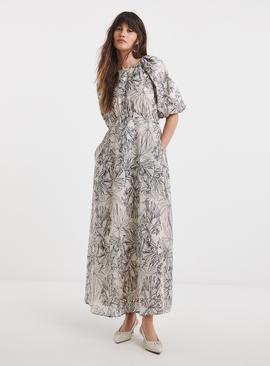 JD WILLIAMS Voile Bubble Sleeve Dress