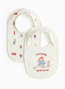 Unisex Paddington Bibs 2 Pack One Size
