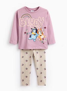 Bluey Long Sleeve Top & Leggings Set