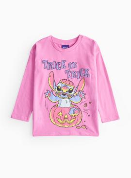 Halloween Disney Stitch Long Sleeve T-Shirt
