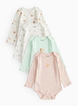 Woodland Printed Bodysuit 4 Pack