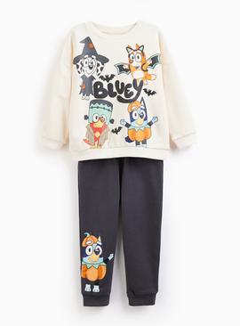 Bluey Halloween Printed Sweatshirt & Joggers Set