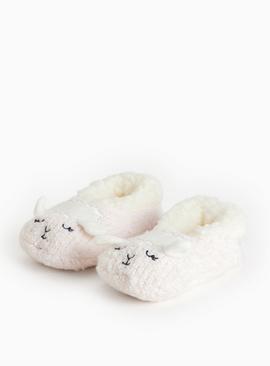 Lamb Detail Sherpa Lined Cosy Socks