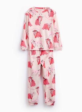 Matching Family Kids' Christmas Pigs In Blankets Printed Pyjamas