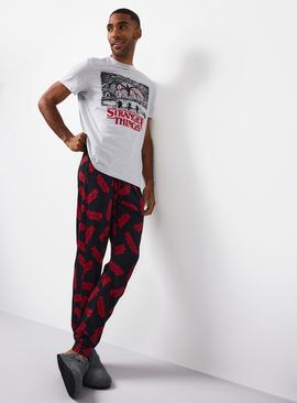 Stranger Things Printed Jersey Pyjamas XXXL