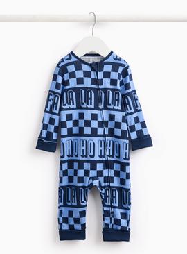 Mini Me HoHoHo Ribbed Footless Sleepsuit