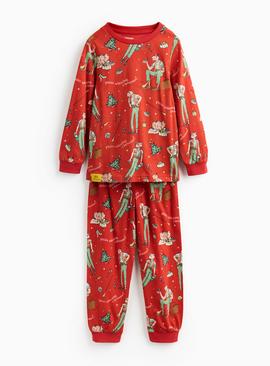 The BFG Printed Red Jersey Pyjamas
