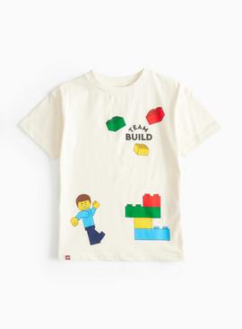 Lego Character Print Slogan T-Shirt