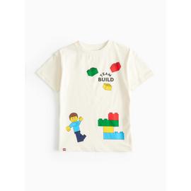 Lego Character Print Slogan T-Shirt