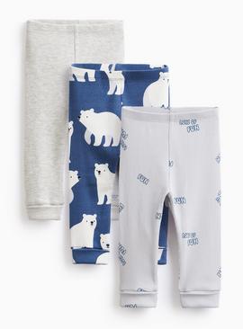 Polar Print Leggings 3 Pack
